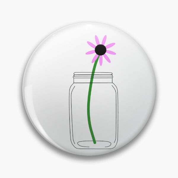 Item preview, Flowers In Mason Jar Pattern designed and sold by brendanre.