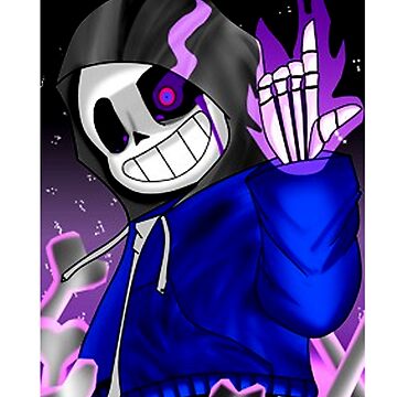 sans Undertale Art Board Print for Sale by onlydrawning