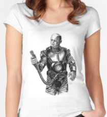 Kryten from Red Dwarf Women's Fitted Scoop T-Shirt