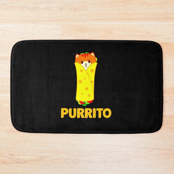 Item preview, Funny cat pun cute burrito purrito shirt designed and sold by OmarEscobedo.