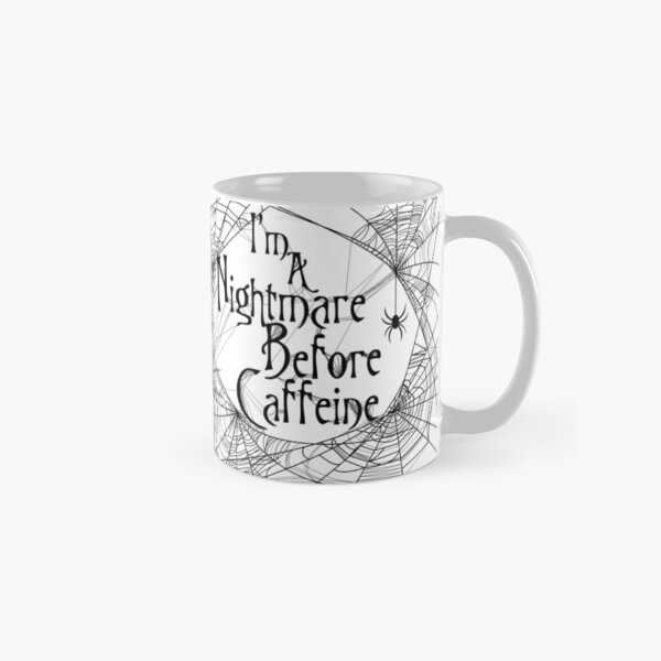 Item preview, Nightmare before Caffeine - Jack Skellington  designed and sold by Hair-brained  Haberdasher.