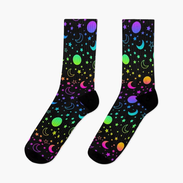 Item preview, rainbow sun and moon celestial pattern designed and sold by Manitou Mercantile.
