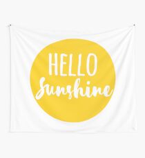 hallo Sonnenschein Wandbehang
