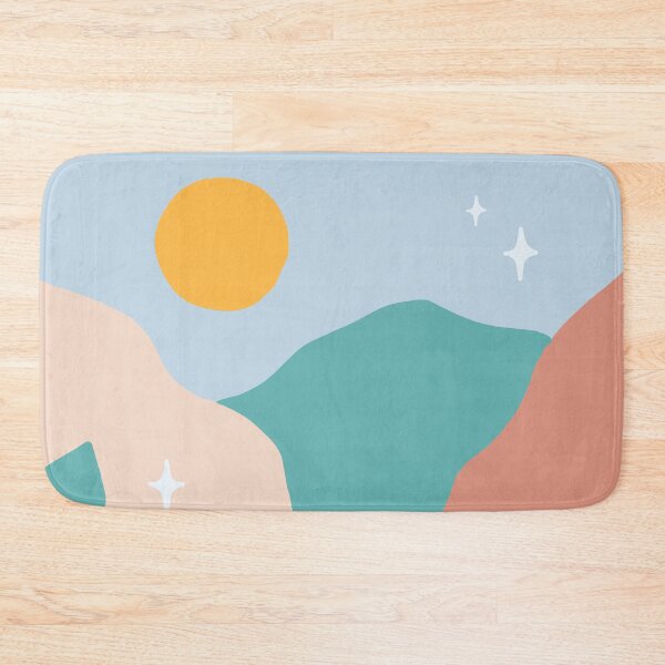 Item preview, boho/groovy nature sun plants design designed and sold by SunwaveStickers.