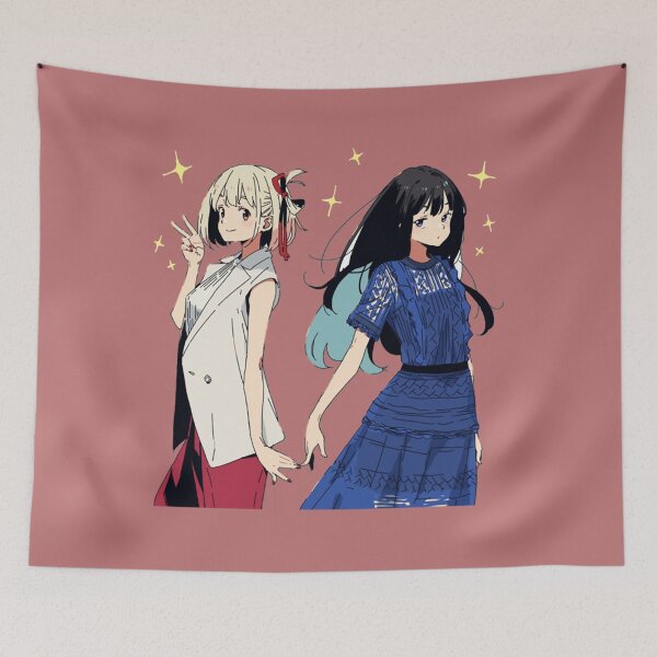 Item preview, Lycoris Recoil Anime          designed and sold by ElfredaStewart.