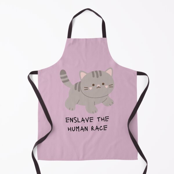 Item preview, Enslave The Human Race Cat designed and sold by KittyKatDesign.