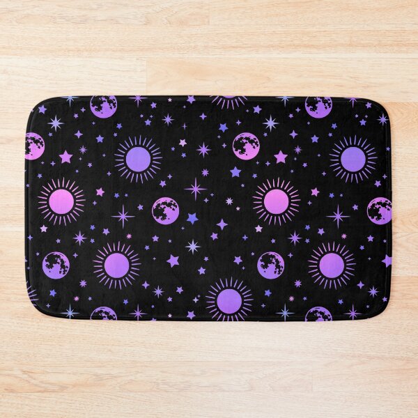 Item preview, purple sun and moon celestial pattern designed and sold by Manitou Mercantile.