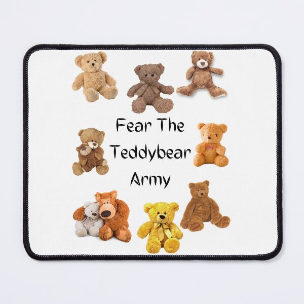 Item preview, Fear The Teddy bear Army designed and sold by Cora Gregory.