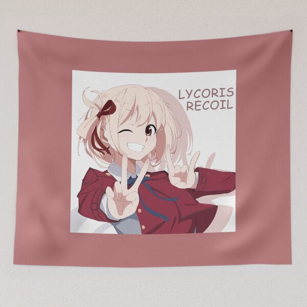 Item preview, lycoris recoil cool red   designed and sold by ElfredaStewart.