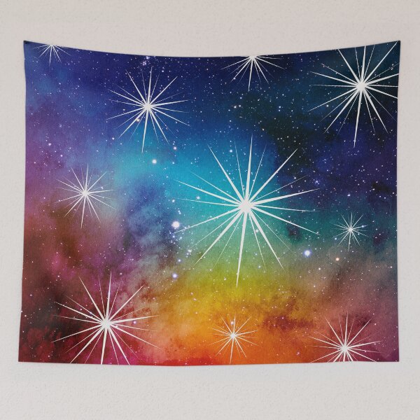 Item preview, Colorful Light Starburst designed and sold by KizmetBoutique.