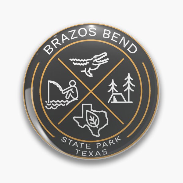 Item preview, Logotipo heráldico del parque estatal Brazos Bend designed and sold by VanyaKar.