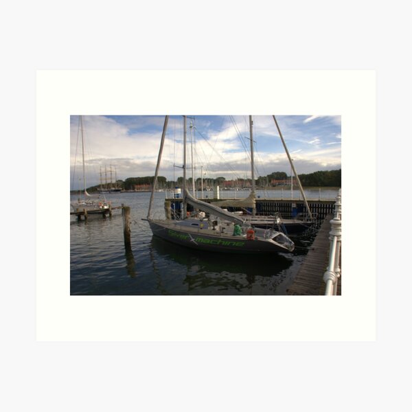 Item preview, Racing Yacht At Travemünde designed and sold by Malcolm Snook.