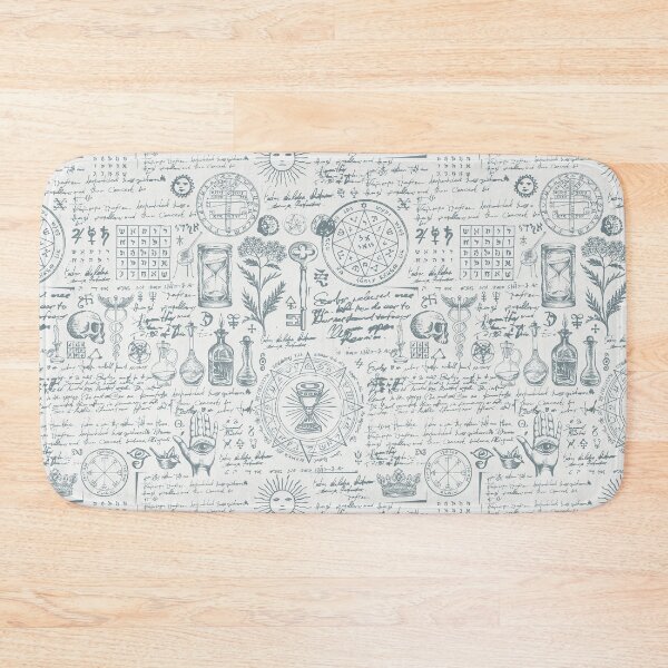 Item preview, green esoteric pattern designed and sold by Manitou Mercantile.