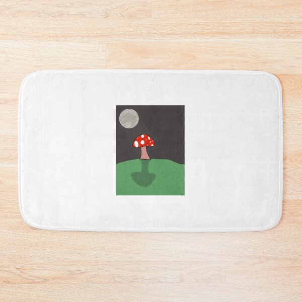 Item preview, Mushroom and the moon designed and sold by woofwoof77.
