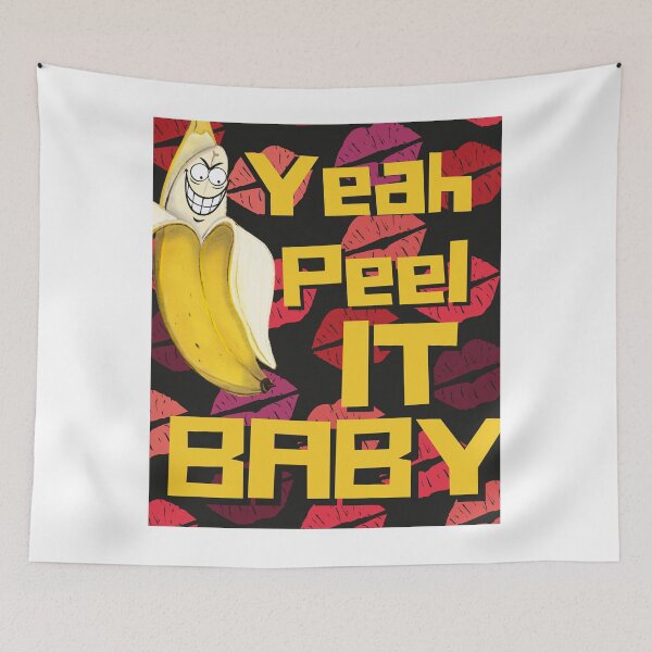 Artikelvorschau, Böse Banane, ja, schäl sie, Baby entworfen und verkauft von GarnersDesigns.