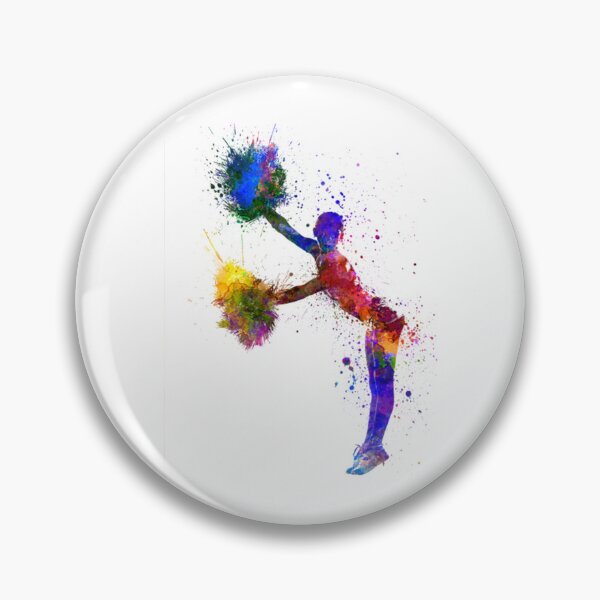 Item preview, Cheerleader Watercolor  designed and sold by ClothingTX.