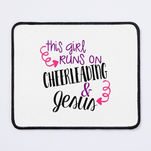 Item preview, Cheerleader This Girl Runs On designed and sold by ClothingTX.