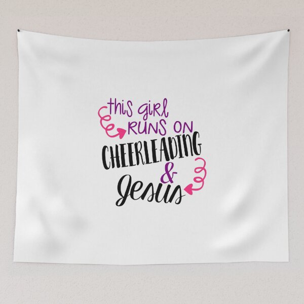 Item preview, Cheerleader This Girl Runs On  designed and sold by ClothingTX.