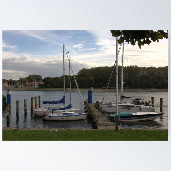 Item preview, Small Boats At Travemünde designed and sold by Malcolm Snook.