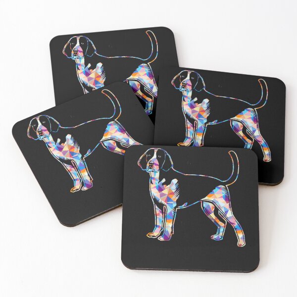 Item preview, Cool And Awesome American Foxhound Geometric designed and sold by UnknownArtistt.