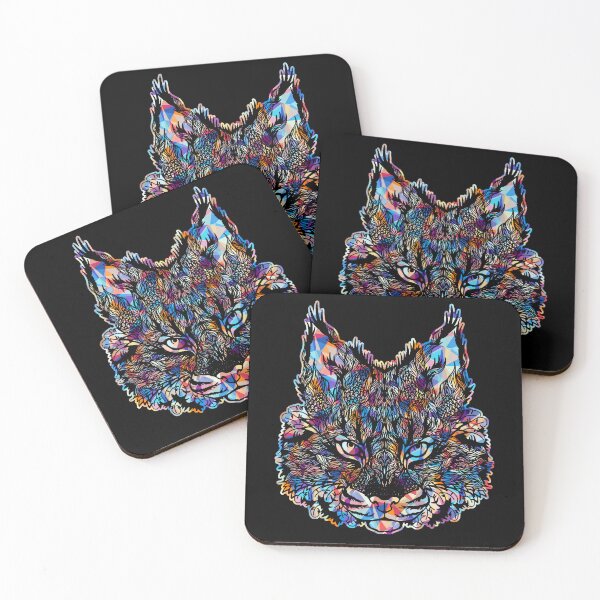 Item preview, Cool And Awesome Lynx Geometric designed and sold by UnknownArtistt.