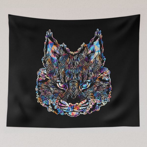 Item preview, Cool And Awesome Lynx Geometric designed and sold by UnknownArtistt.