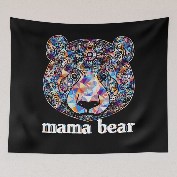 Item preview, Cool And Awesome Mama Bear Geometric designed and sold by UnknownArtistt.