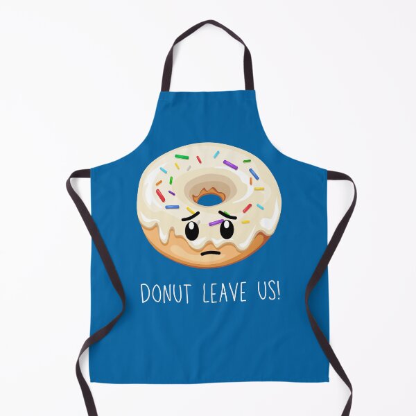 Item preview, Do not leave us (Donut) Coworker Friend leaving (dark version) designed and sold by CherieTree.