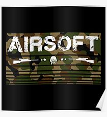 Airsoft T-shirt Poster