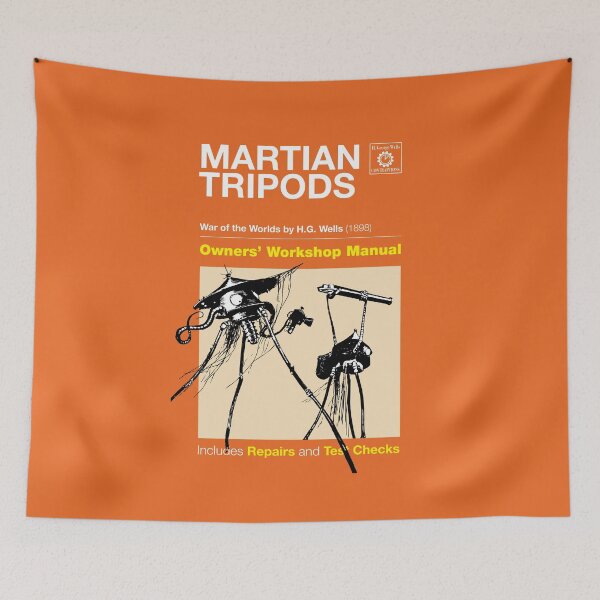 Item preview, Owners Manual - HG Wells Martian Tripod designed and sold by moviemaniacs.