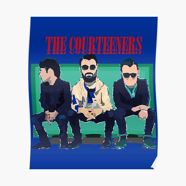 the-courteeners-group-art-for-rock-music-lover-poster-for-sale-by