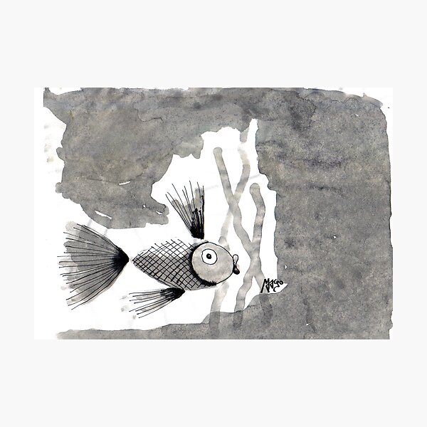 Aperçu de l'œuvre Solo fish créée et vendue par mago.