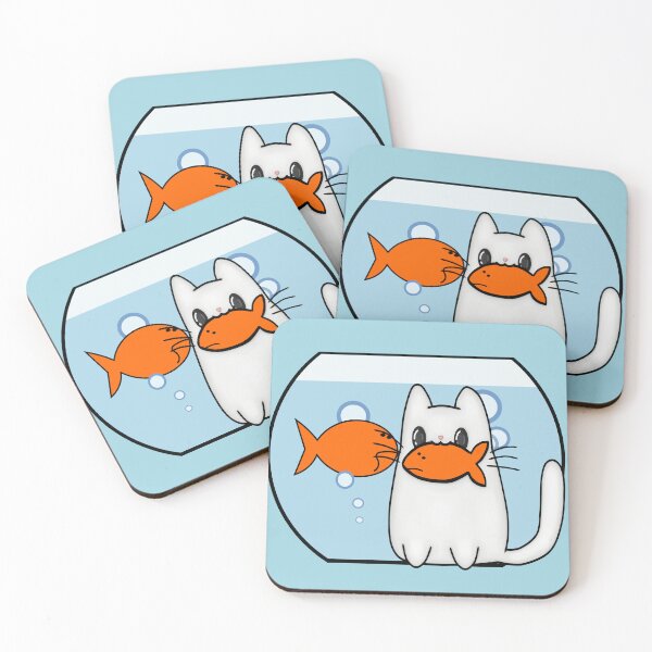Item preview, Fish and Cat designed and sold by Yelenaday.