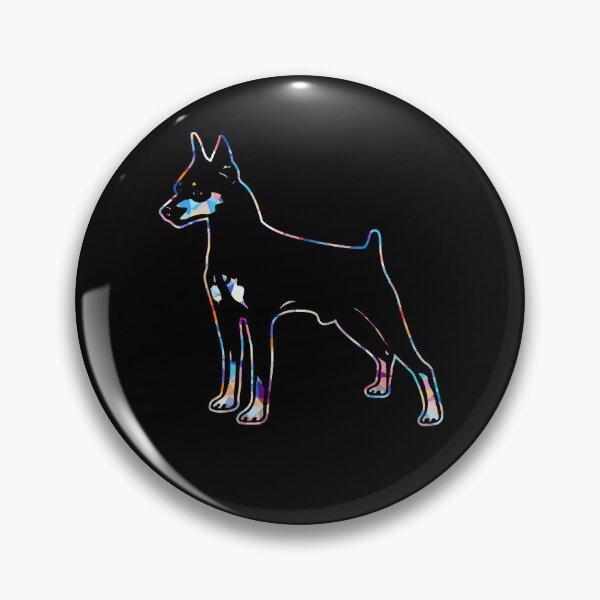 Item preview, Cool And Awesome Miniature Pinscher Geometric designed and sold by UnknownArtistt.