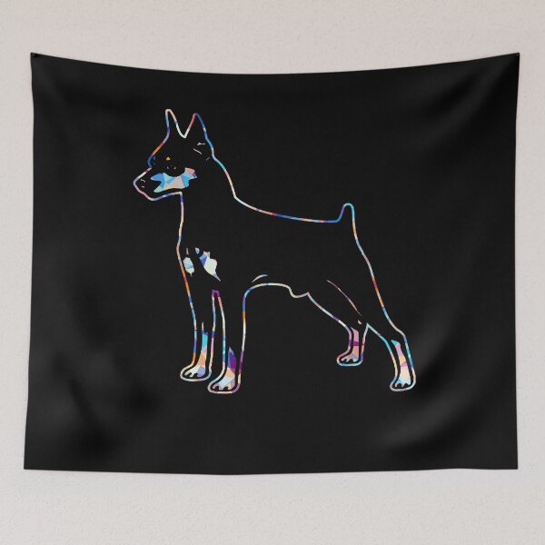 Item preview, Cool And Awesome Miniature Pinscher Geometric designed and sold by UnknownArtistt.