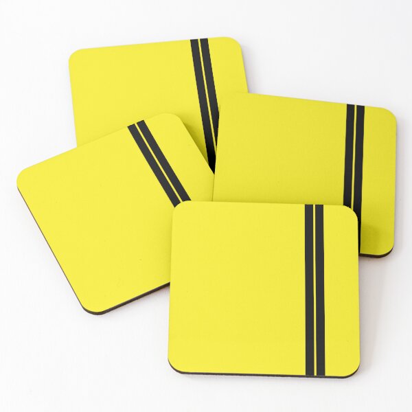Item preview, BLACK BARS WITH YELLOW BACKGROUND designed and sold by DragonRojoUrban.