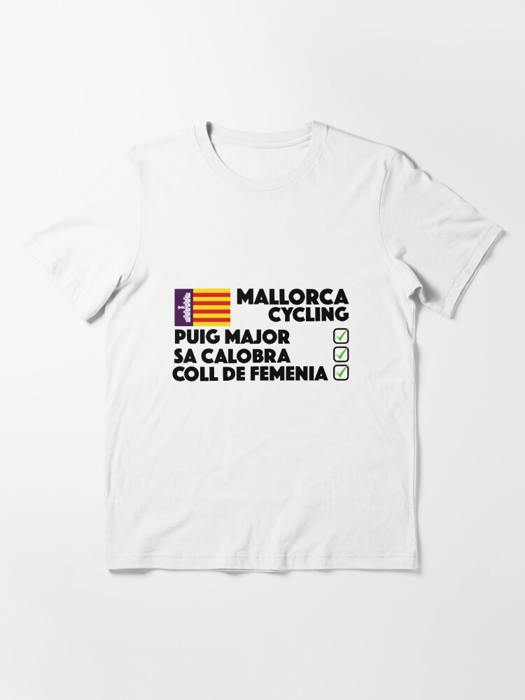 Alternative Ansicht von Mallorca Radfahren Sa Calobra, Puig Major, Coll De Femenia Essential T-Shirt