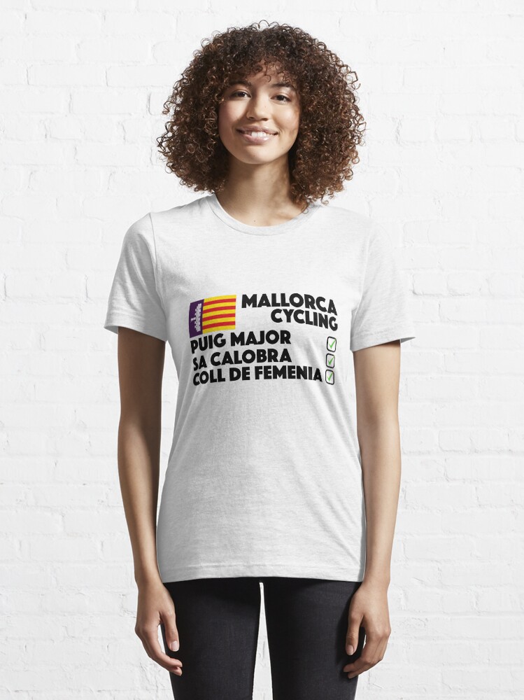 Alternative Ansicht von Mallorca Radfahren Sa Calobra, Puig Major, Coll De Femenia Essential T-Shirt