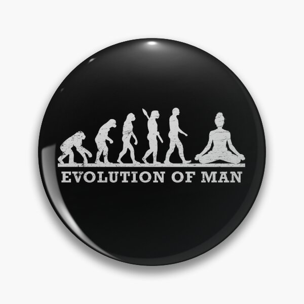 Item preview, Yoga Funny Evolution of Man designed and sold by rafaeltto.