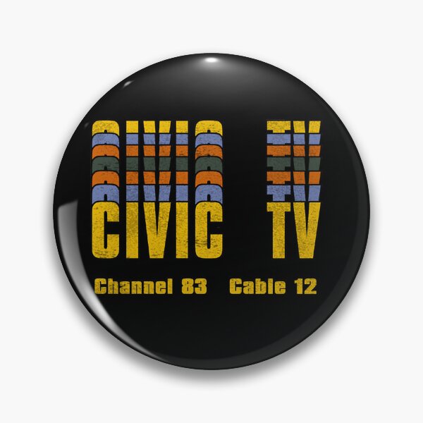 Item preview, Distressed Civic TV Logo Channel 83 Cable 12 Classic T-Shirt designed and sold by JoBilly307xx.