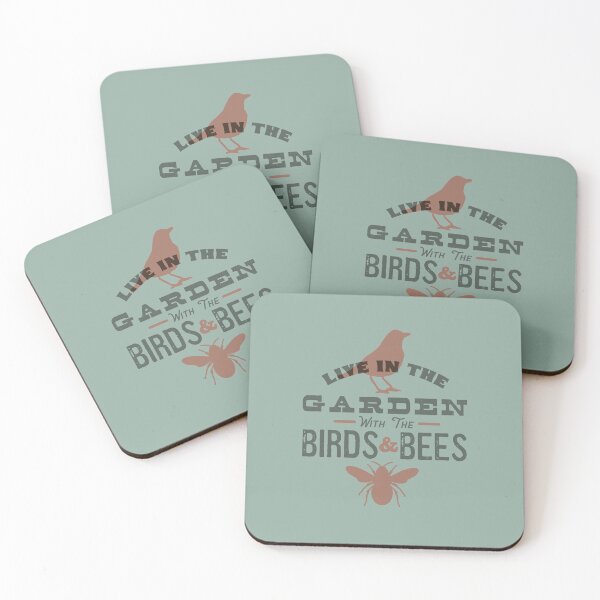Item preview, Live in the Garden with the Birds and Bees designed and sold by Nalee Creative Designs.