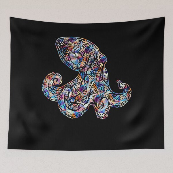 Item preview, Cool And Awesome Octopus Geometric designed and sold by UnknownArtistt.
