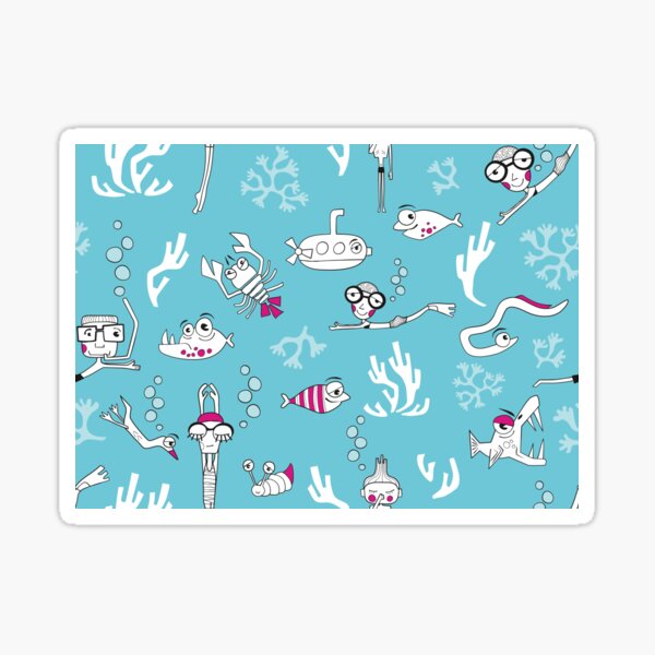 Unterwasser Sticker