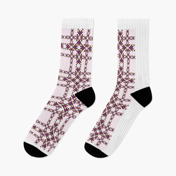 Item preview, The Colorful Square Triple Line in Fabric Seamless Pattern designed and sold by MyMemoriesArts.