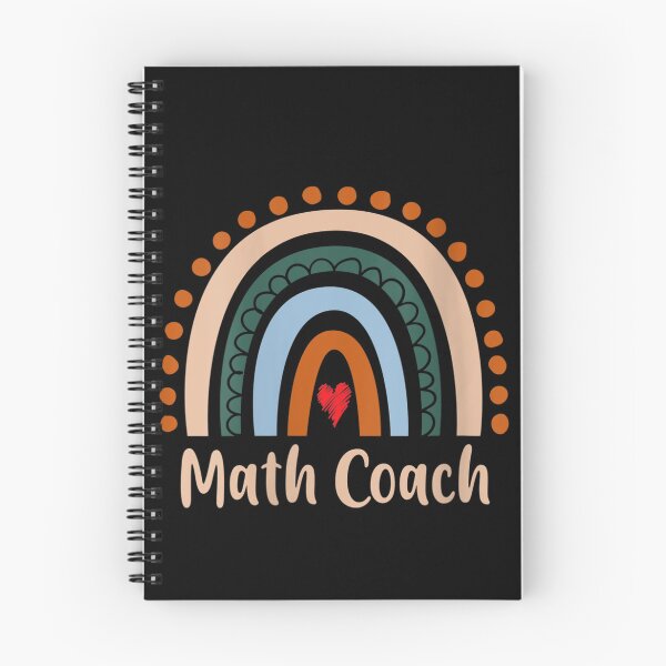 Item preview, Womens Math Coach Boho Rainbow Back To School Appreciation V-Neck T-Shirt designed and sold by BindelGeoffrey.
