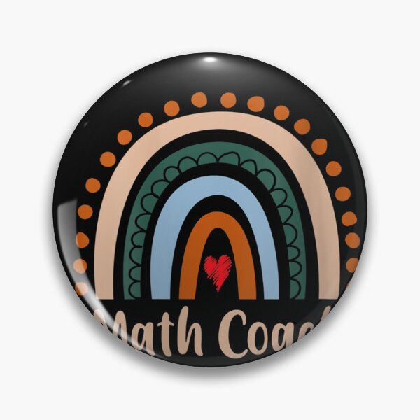 Item preview, Womens Math Coach Boho Rainbow Back To School Appreciation V-Neck T-Shirt designed and sold by BindelGeoffrey.