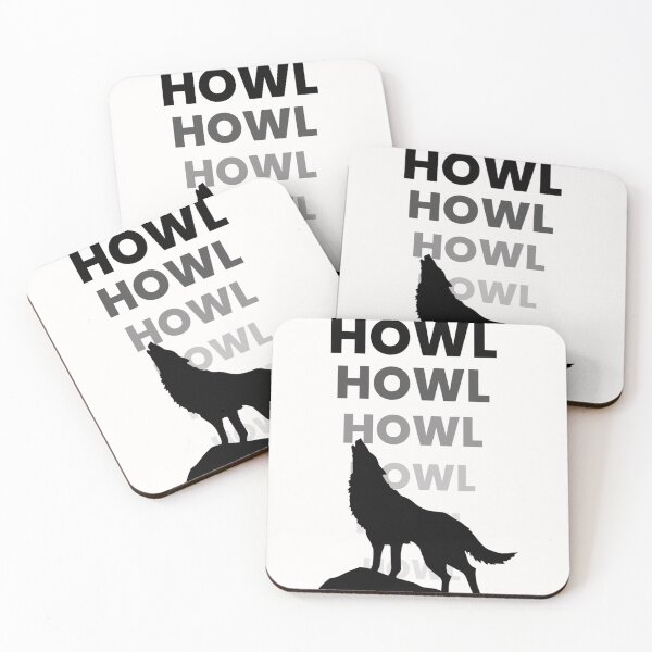 Item preview, Howl  Black Wolf Standing   designed and sold by VernReece65.