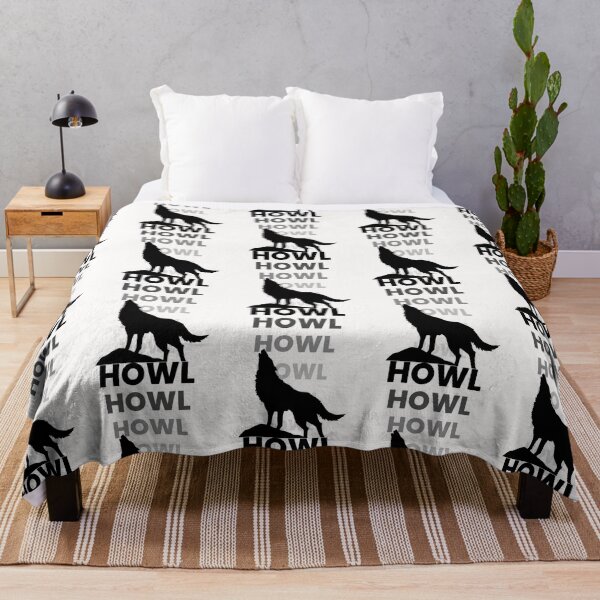 Item preview, Howl  Black Wolf Standing   designed and sold by VernReece65.