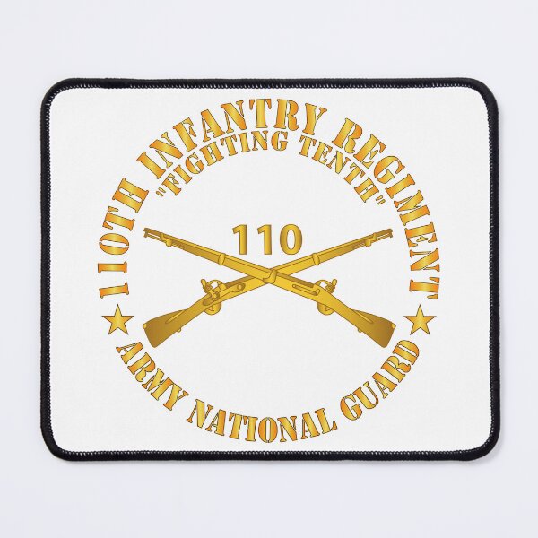 Item preview, 110th Infantry Regiment - Fighting Tenth - Br - ARNG  X 30000 designed and sold by Military Insignia Products.