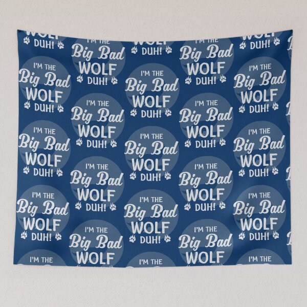 Item preview, I_m The Bad Wolf Duh! Funny Halloween Costume   designed and sold by VernReece65.